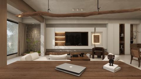 122㎡中德英倫聯(lián)邦·侘寂中古風