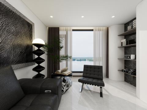 黑白灰小戶型星光都會(huì)